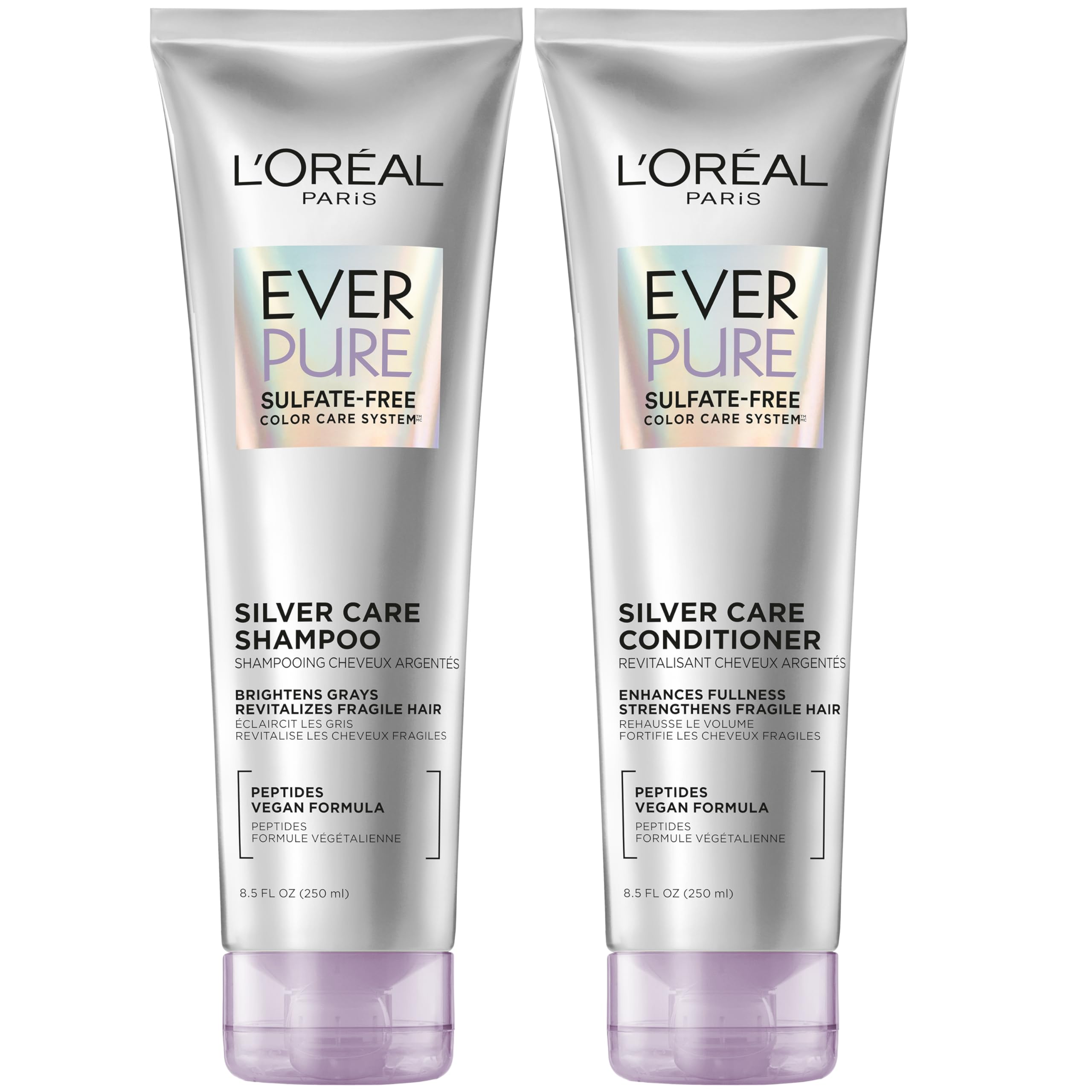 Amazon.com : L'Oreal Paris EverPure Silver Care Sulfate Free